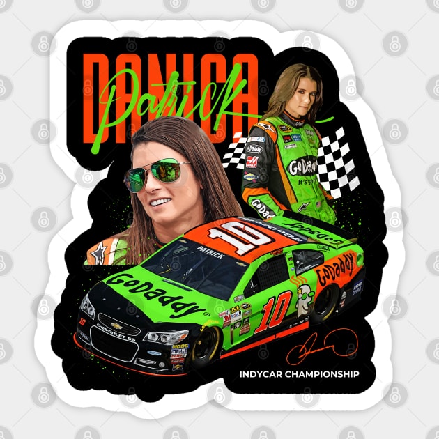 Danica Patrick Sticker by Juantamad